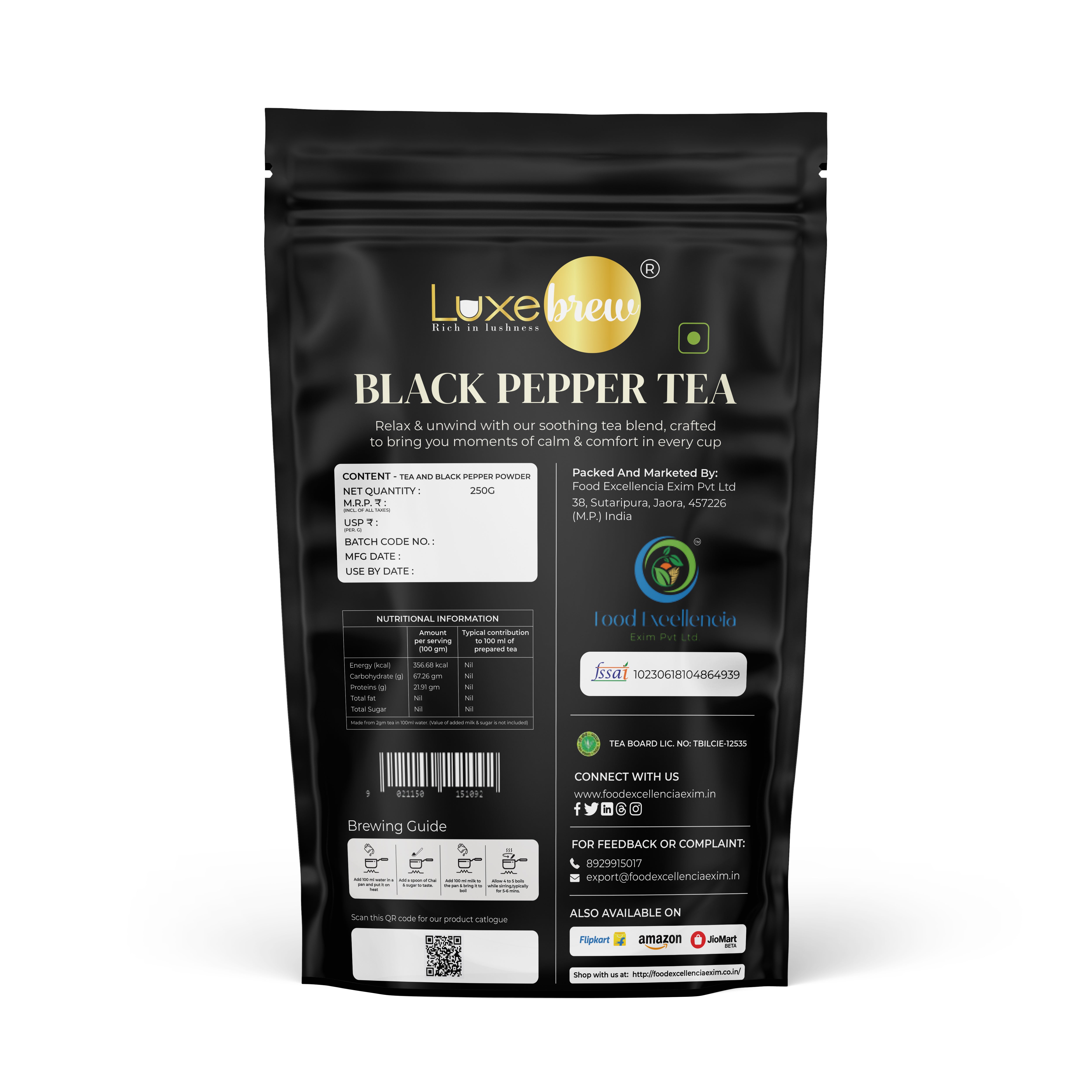 Black Pepper Tea
